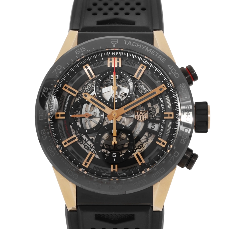 TAG Heuer Automatikuhr Carrera Schwarz