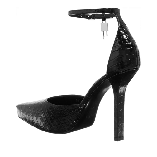 Givenchy Escarpin G-Lock platform Pumps In Crocodile Effect Leather Black (Image 2)