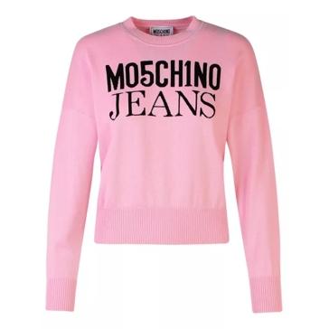 Moschino Pink Cotton Sweater Pink