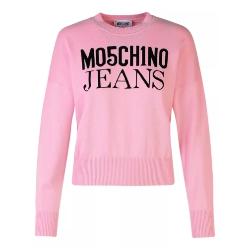 Moschino Pink Cotton Sweater Pink 