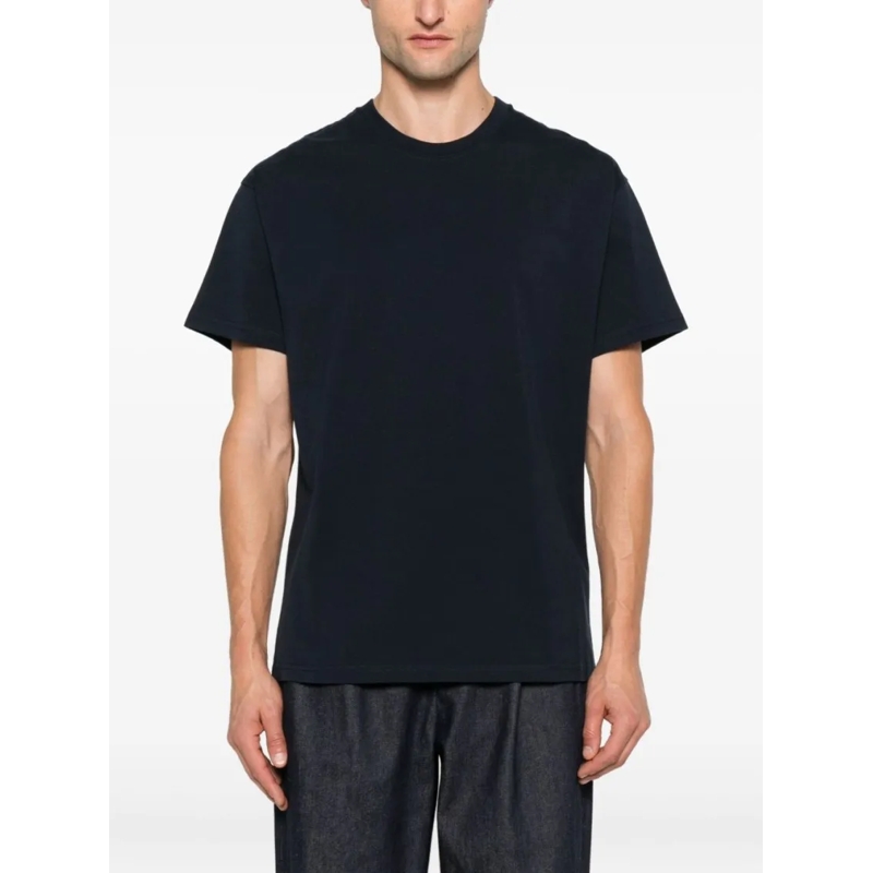 Givenchy T-shirt Dark Navy Boxy Short-Sleeve T-Shirt Black