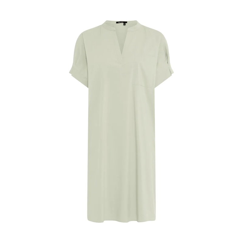 Marc Aurel Midikleid Poplinkleid beige