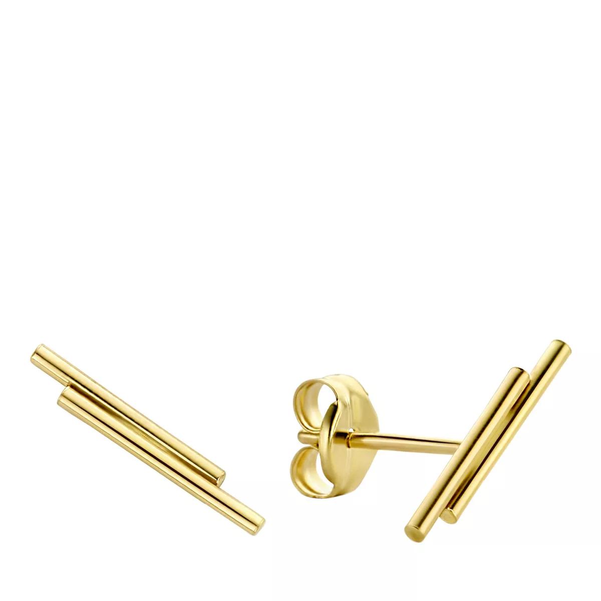 Isabel Bernard Ohrringe - Le Marais Barbã¨S 14 Karat Ear Studs With Rods - Gr. unisize - in Gold - für Damen