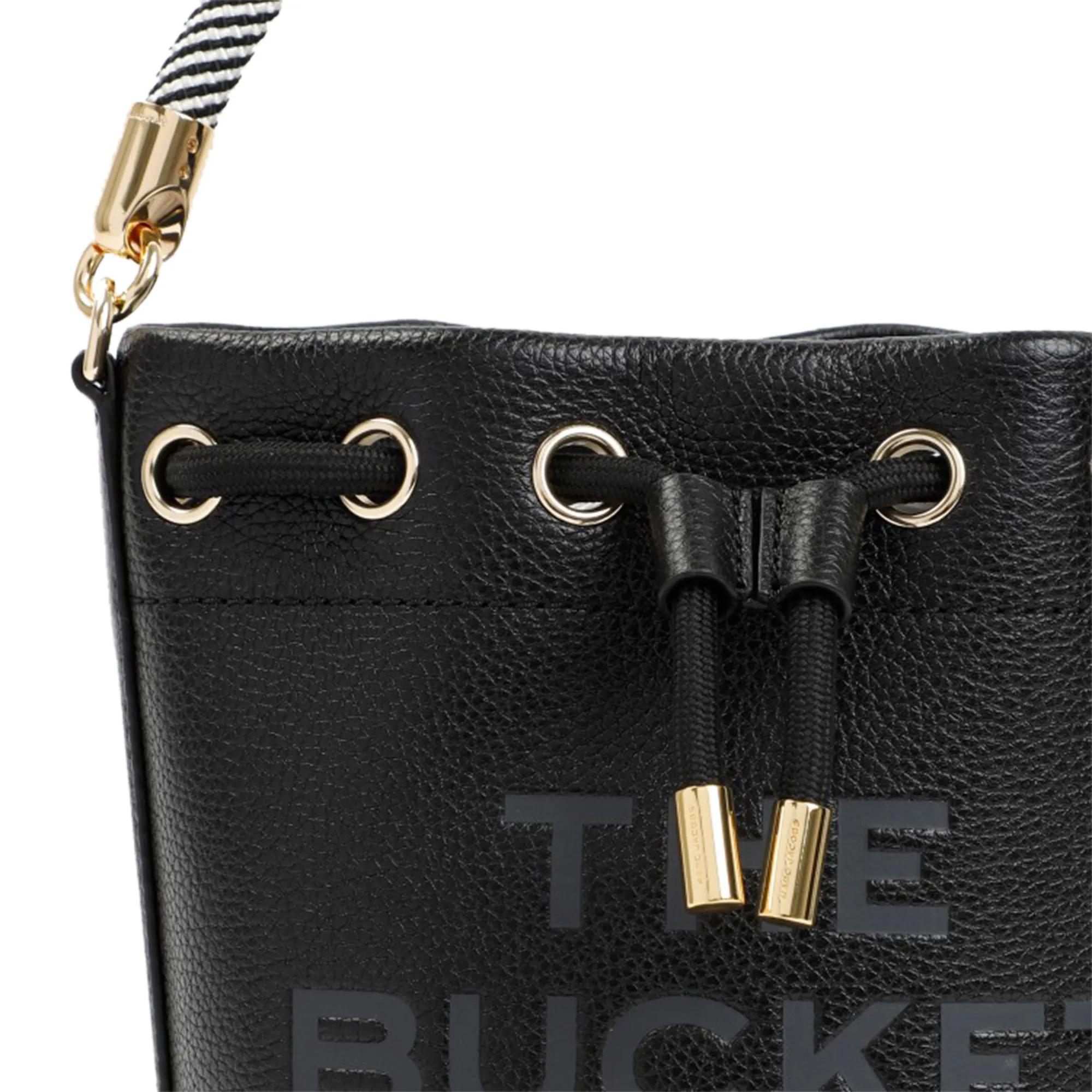 Marc Jacobs Bucket bags The Bucket Bag In Black Leather in zwart