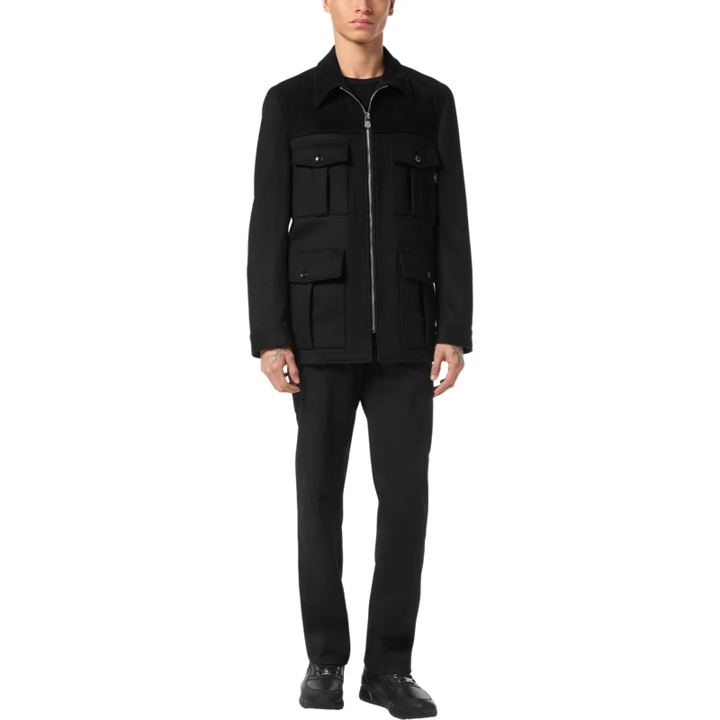 BILLIONAIRE Lederjacke Jacke schwarz(Image 3)