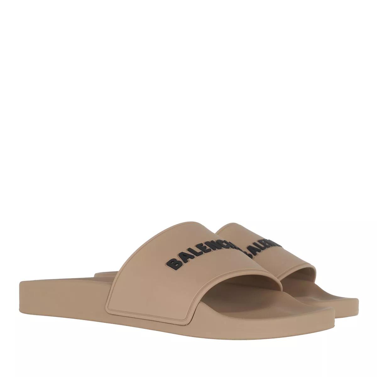 Beige discount balenciaga slides