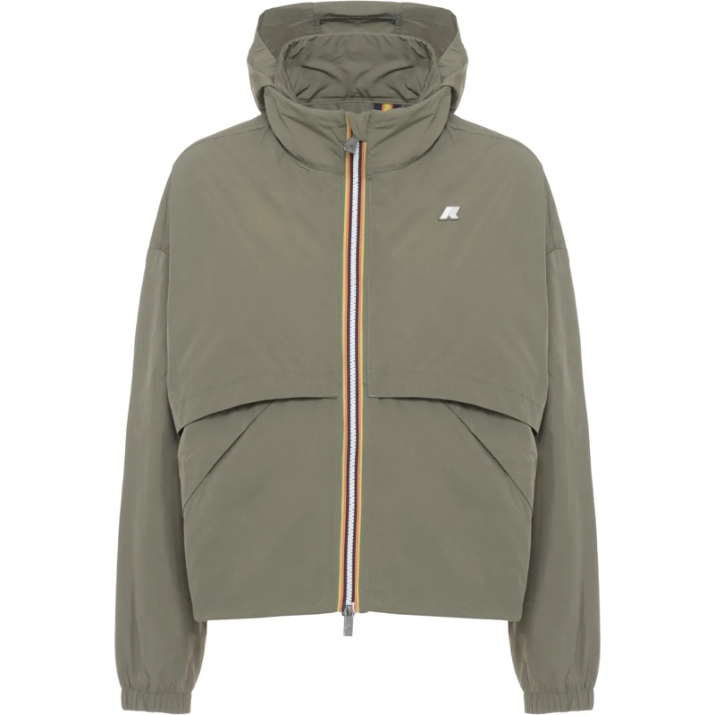 K-Way Parka Coats Green grün