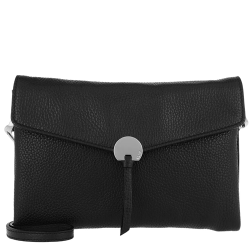 Abro Adria Crossbody Bag Flap Black/Nickel Crossbody Bag