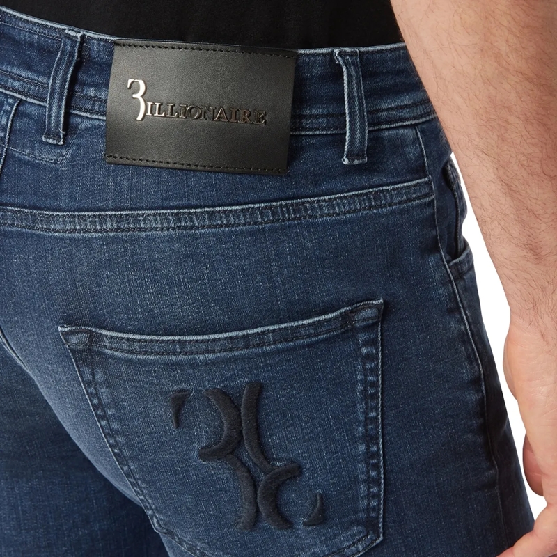 BILLIONAIRE Jeans mit geradem Bein Jeans Regular Fit blau(Image 2)