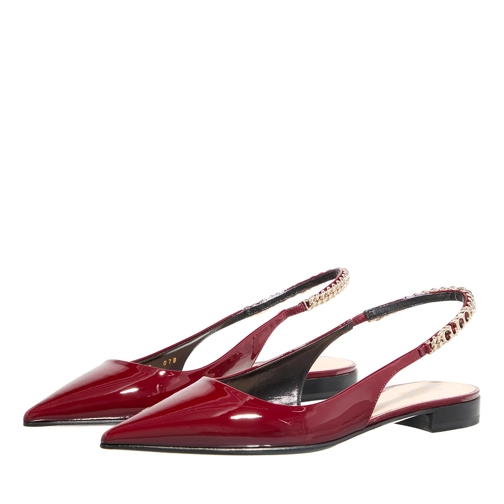 Gucci Signoria Ballet Flat Rosso Ancora Ballerina Slipper