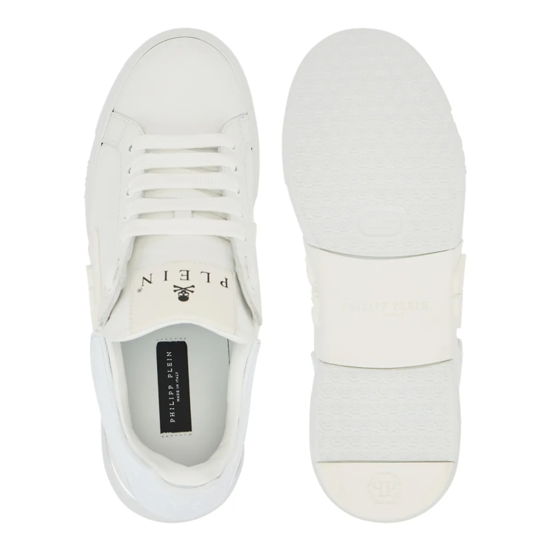 Philipp Plein Low-Top-Sneaker Low-Top Sneakers Phantom Kick$ weiss(Image 4)