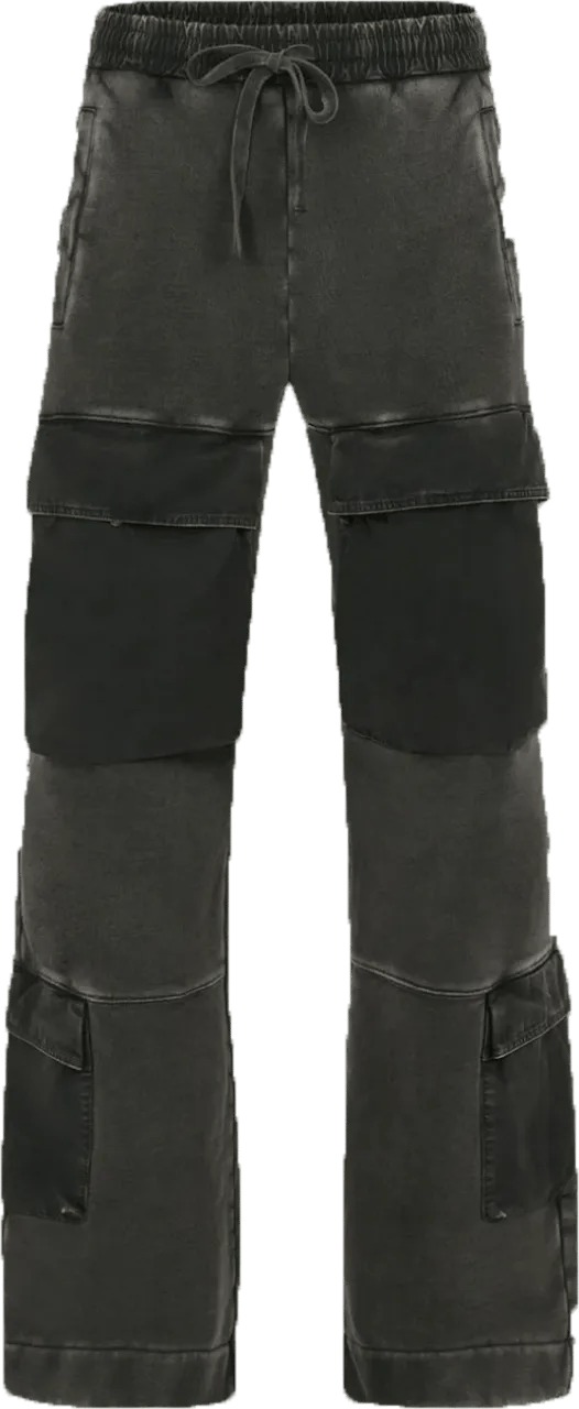 Thumbnail - ENTIRE STUDIOS - Utility Sweats Washed Black - Größe M - schwarz
