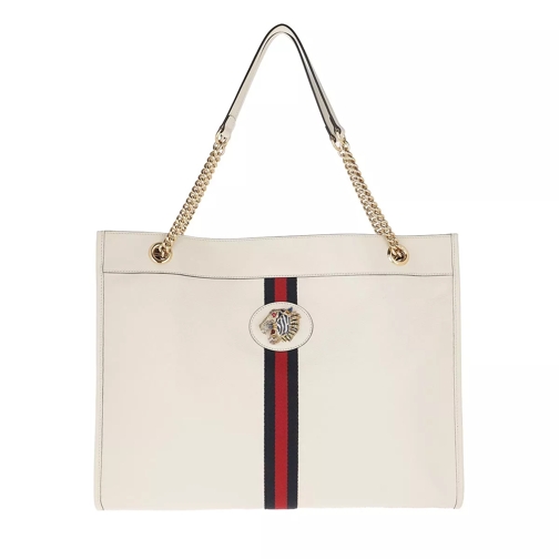 Gucci Rajah Tote Large White Shopping Bag