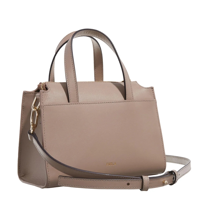 Furla Fourre-tout Furla Nuvola S Boston Bag Greige(Image 2)