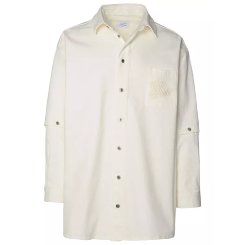Off-White White Cotton Shirt White 