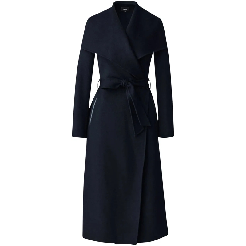 Mackage Trenchcoat Mai-Cn Black schwarz