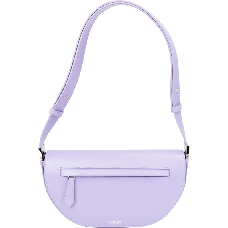 Burberry Schultertasche Burberry Lilac Leather Olympia  Crossbody Bag lila