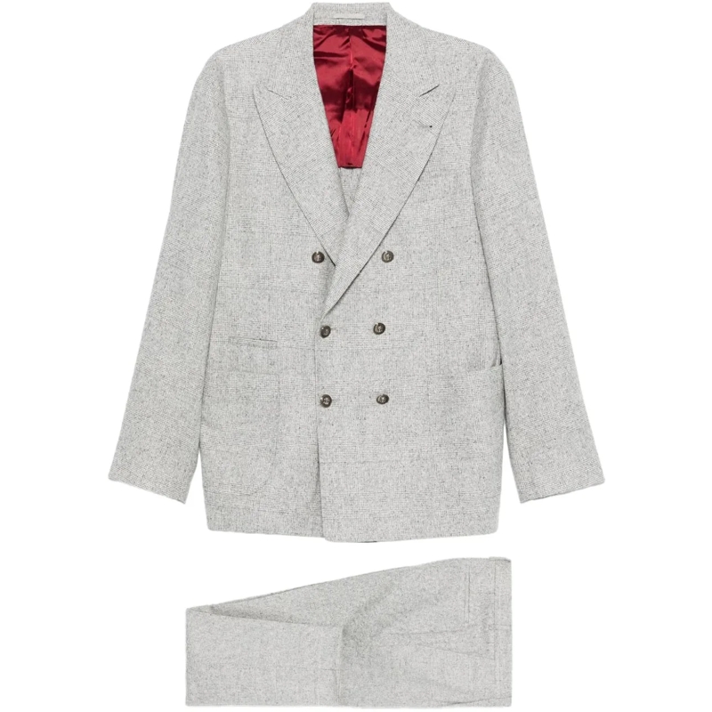 Brunello Cucinelli  Suit Light Grey grau