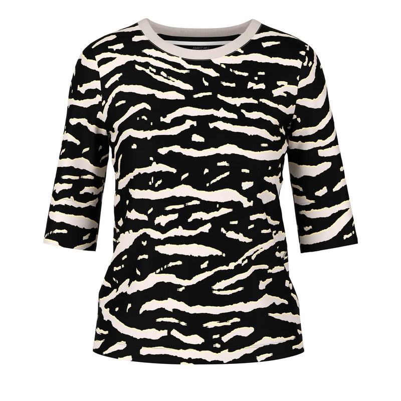 Marc Cain Top T-Shirt black