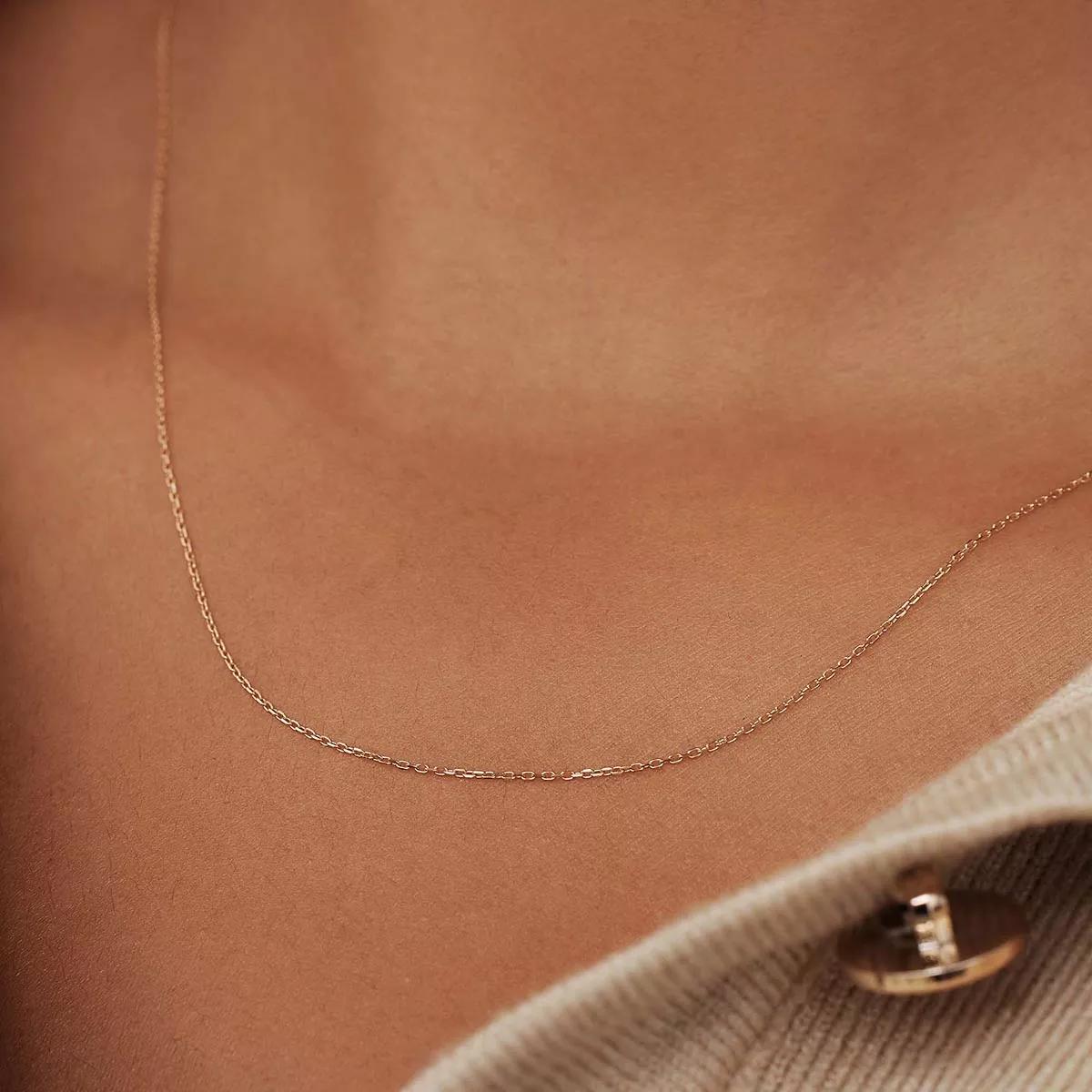 Thumbnail - Isabel Bernard Halskette - La Concorde Nicole 14 karat necklace - Gr. unisize - in Gold - für Damen