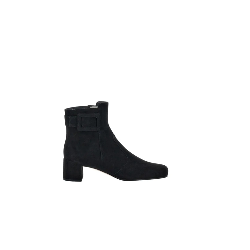 Roger Vivier Stiefel Ankle-Length Boots With Pointed Toe Black