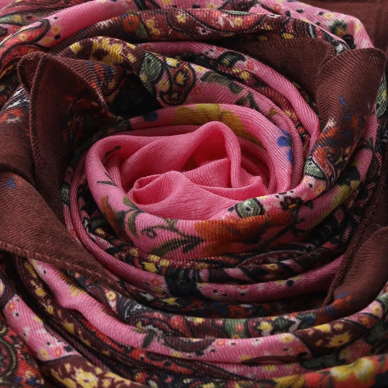 Etro Leichter Schal Schal aus Kaschmir pink(Image 3)