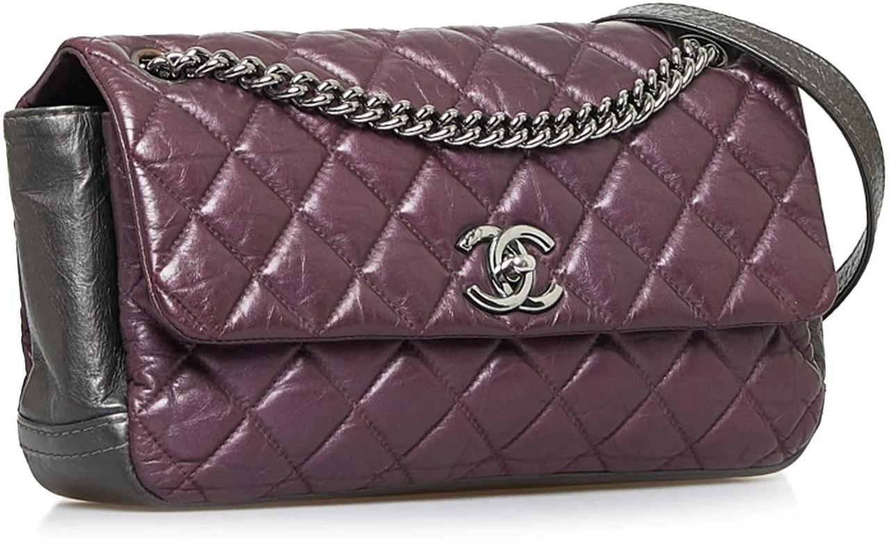 Thumbnail - Chanel Hobo Bags - 2012-2013 Glazed Matelasse Portobello Flap Bag - Gr. unisize - in Orange - für Damen