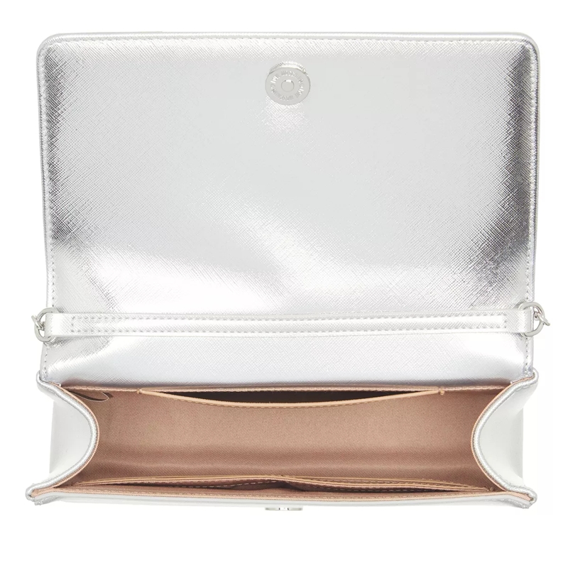 Love Moschino Crossbody Bag Smart Daily Bag Silver(Image 5)