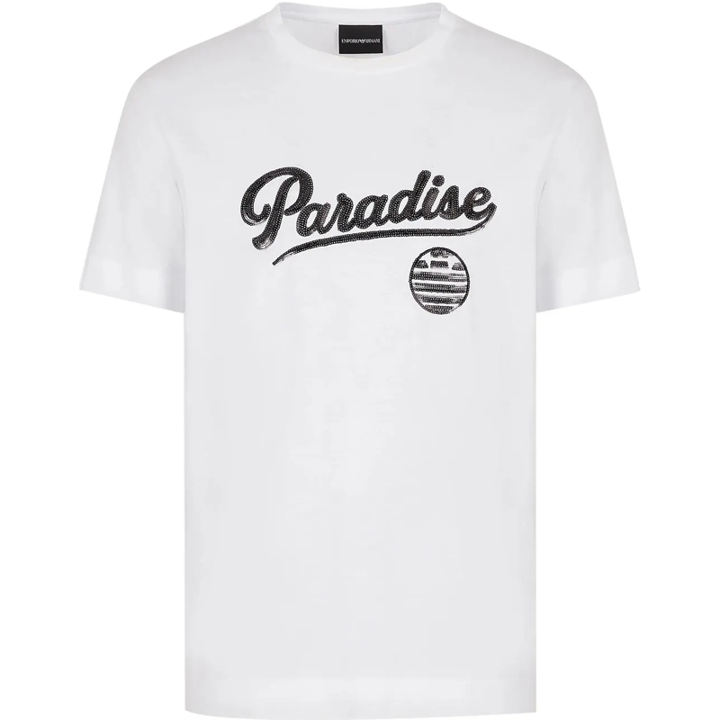 Emporio Armani T-shirt T-Shirts And Polos White weiß