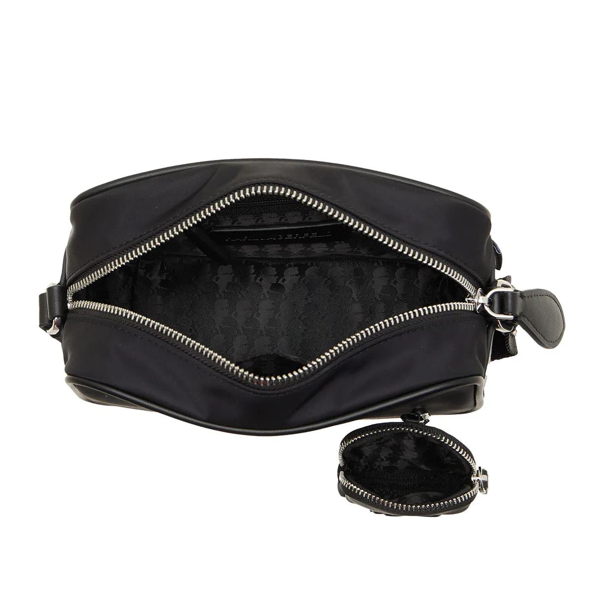 Karl Lagerfeld Crossbody bags Ikon Nylon Camera Bag in zwart