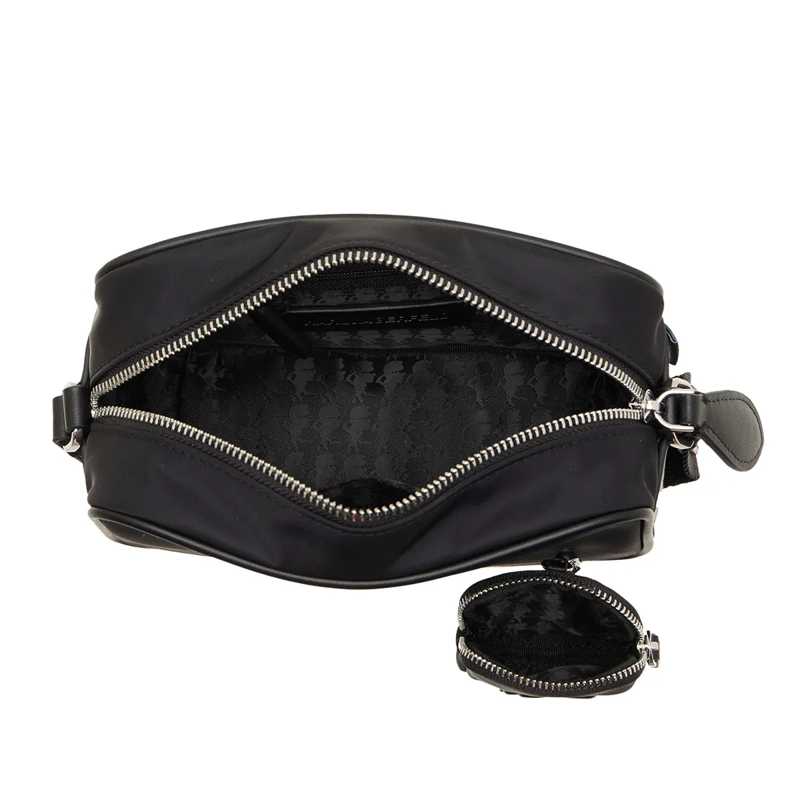 Karl Lagerfeld Camera Bag Ikon Nylon Camera Bag Black(Image 5)
