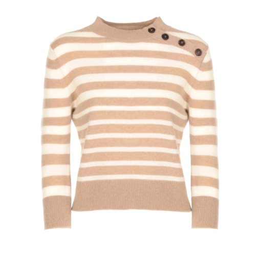 Vanise Pull Beige Vanise' Cashmere Sweater Neutrals