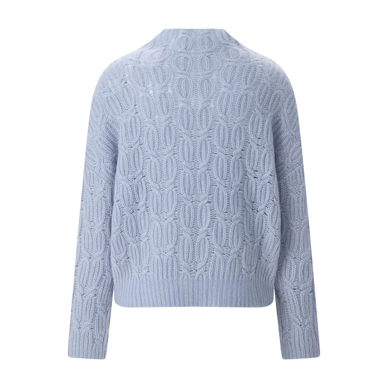 Hemisphere Pullover Pullover aus Kaschmir & Baumwolle blau(Image 3)