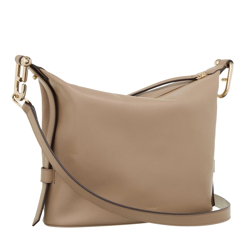 Furla Crossbody Bag Furla Nuvola M Hobo Greige(Image 3)