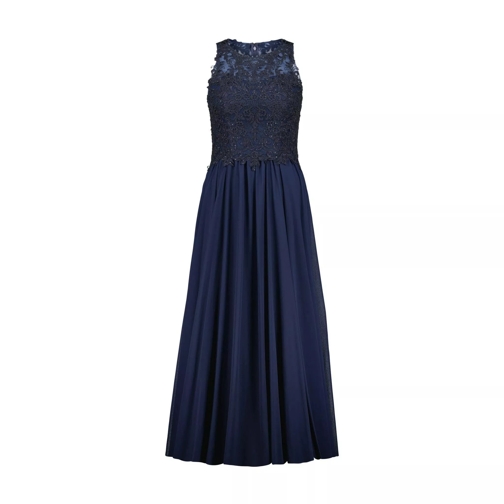 SWING  Cocktailkleid mit Perlenbesatz 47702229287258 Dunkelblau