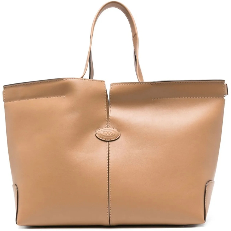 Tod's Shopper Bags Camel beige