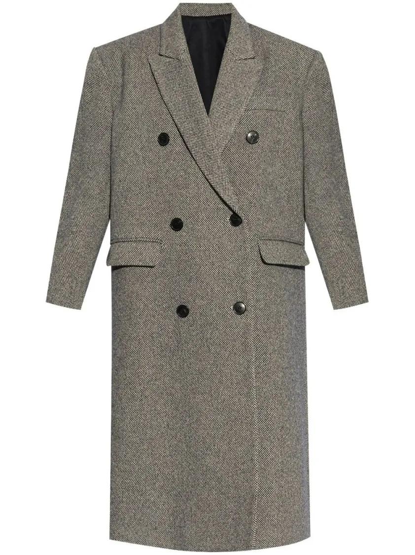 Etoile Isabel Marant - Double-Breasted Tailored Coat - Größe 38 - schwarz