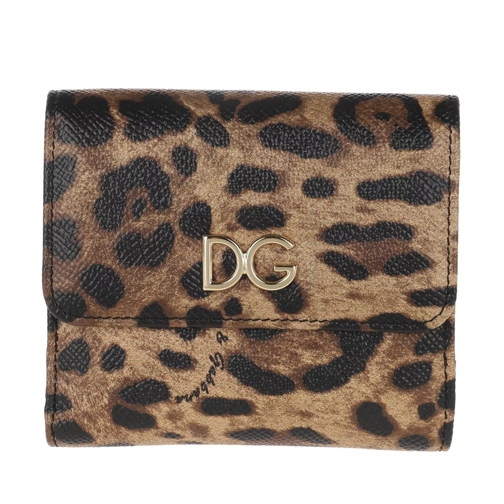 Dolce&Gabbana French Wallet Leather Leo Bi-Fold Portemonnaie
