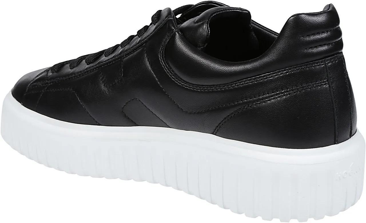 Thumbnail - Hogan Low-Top Sneaker - H-stripes Sneakers Black - Gr. 9 - in Schwarz - für Damen