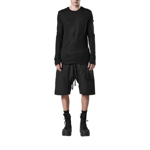 Thom Krom Longsleeve mit Rundhalsausschnitt black black Tröjor