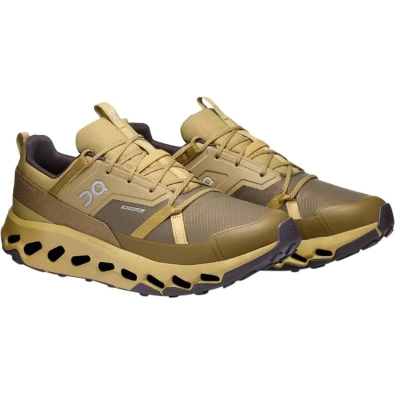 ON RUNNING Claquettes Flat Shoes Safari Olive grün