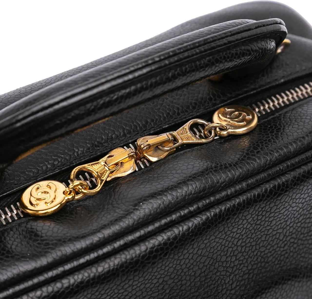 Thumbnail - Chanel Hobo Bags - CC Caviar Vanity Case - Gr. unisize - in Schwarz - für Damen