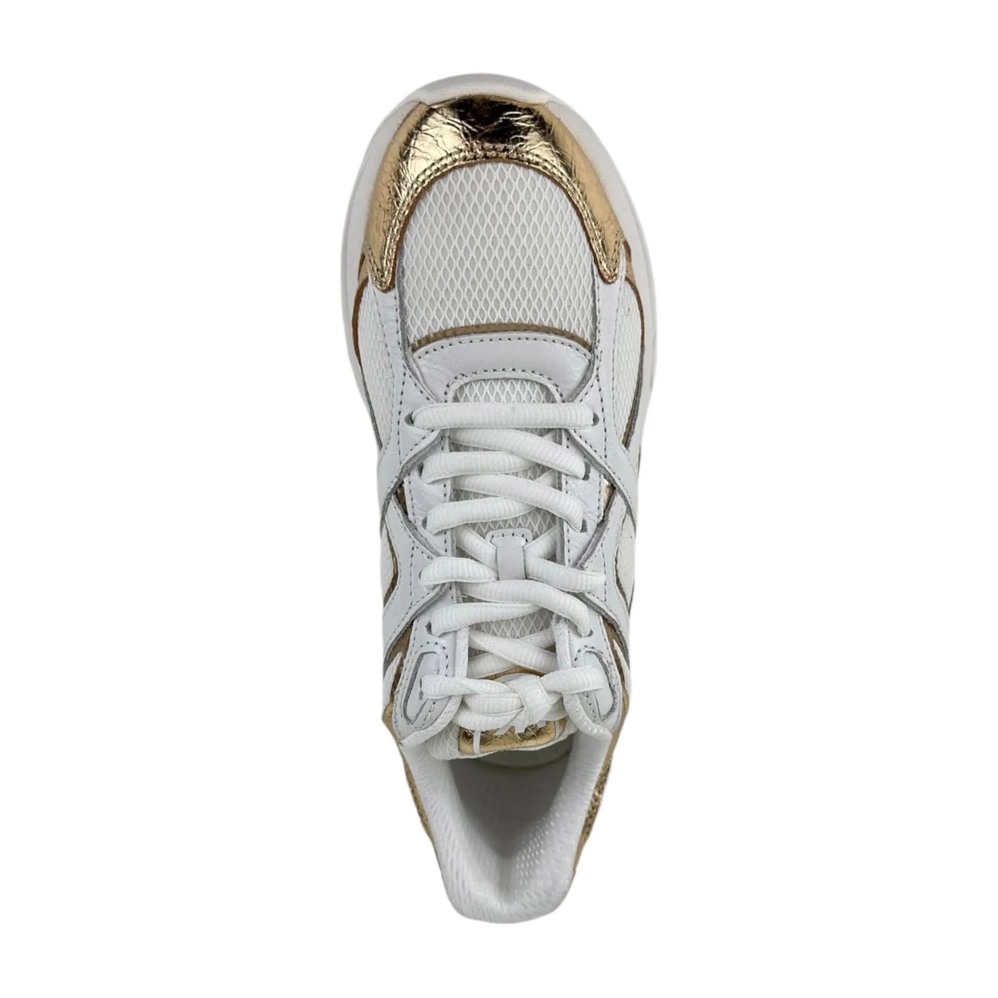 Michael Kors Sneakers Dames Sneakers Wit 43R5LEFS1M 740 Leo in wit