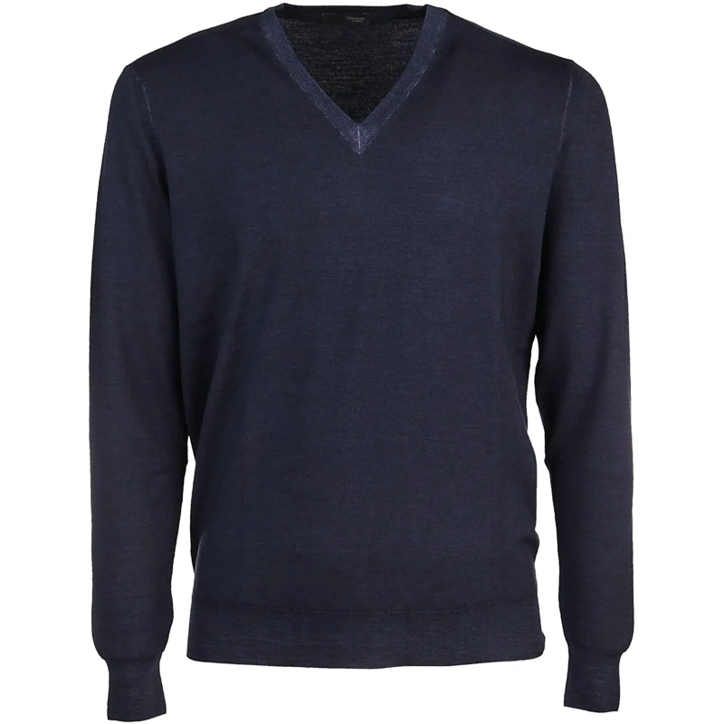 Drumohr  Rasato Sweater Blue blau