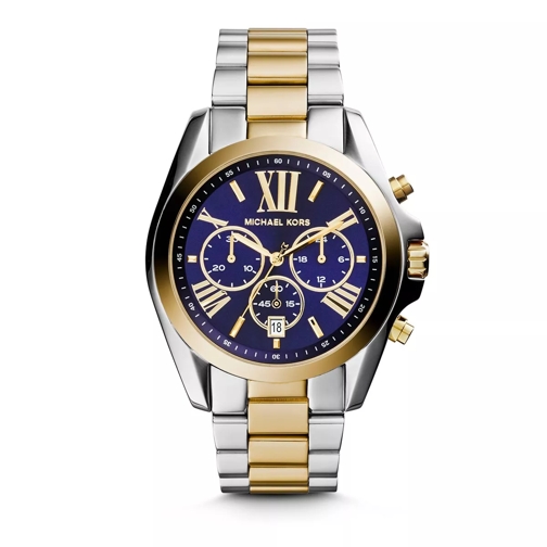 Michael Kors MK5976 Bradshaw Ladies Watch Silver/Gold Chronograph