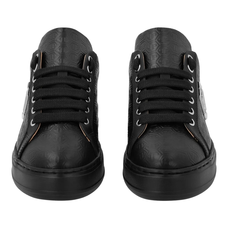 Philipp Plein Low-Top-Sneaker Sneaker Monogram schwarz