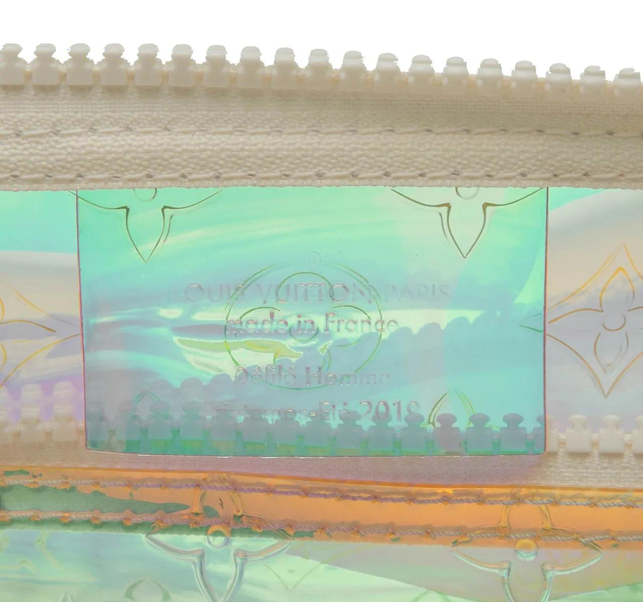 Thumbnail - Louis Vuitton Weekender - Monogram Prism Keepall Bandouliere 50 - Gr. unisize - in Weiß - für Damen