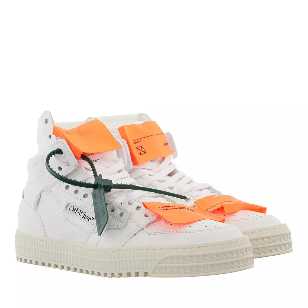 Off-White Off Court 3.0 Leather Canvas White White Orange (Women's)