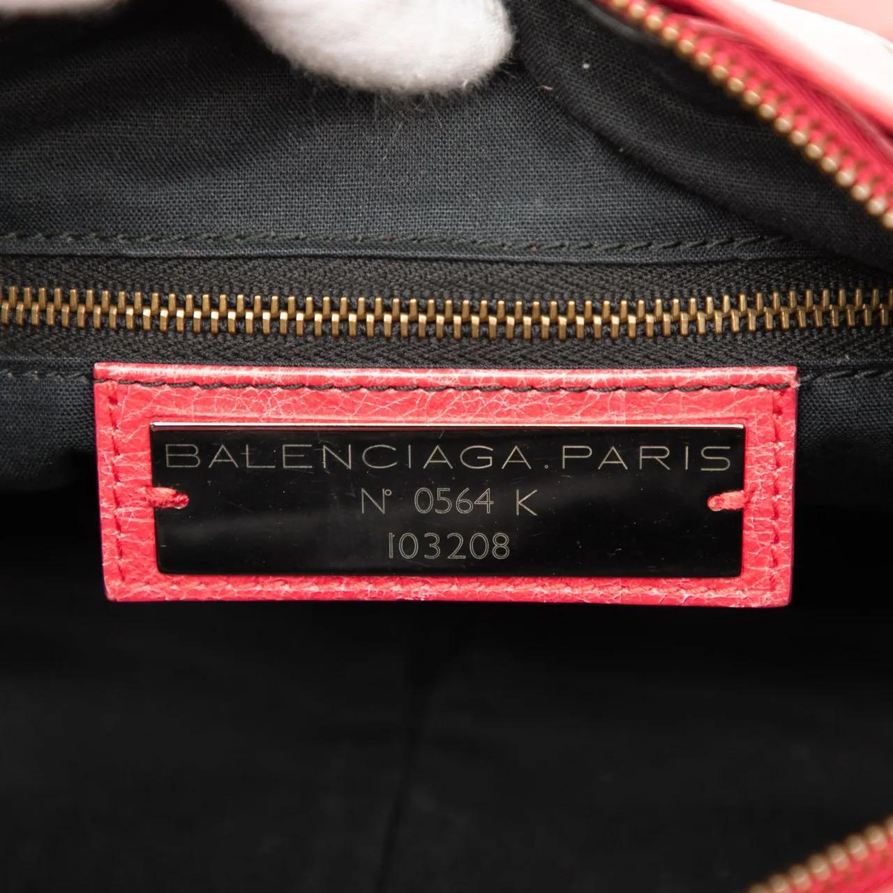 Thumbnail - Balenciaga Hobo Bags - Lambskin Motocross Classic First Satchel - Gr. unisize - in Rot - für Damen