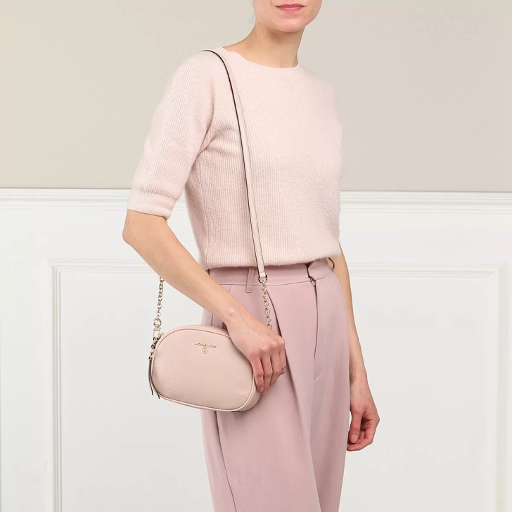 Michael Michael Kors Grained Leather Crossbody - Pink Crossbody